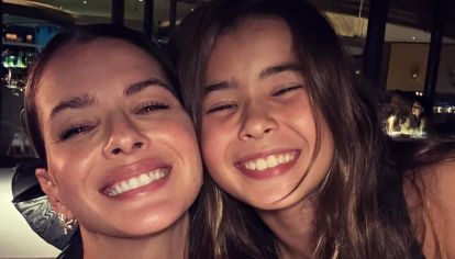 La actriz regresó al país y homenajeó a su primogénita con dulces posteos en sus redes sociales.