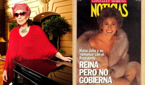 Graciela Borges y su versión sobre la tapa de NOTICIAS con María Julia Alsogaray