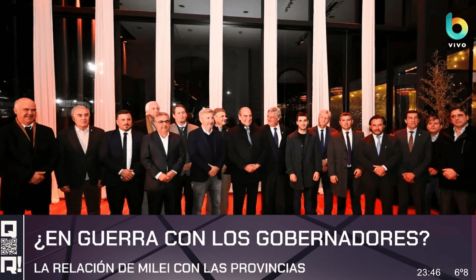 Javier Milei, ¿en guerra con los gobernadores?