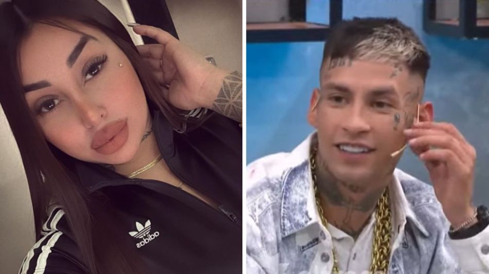 Tamara Báez y L-Gante