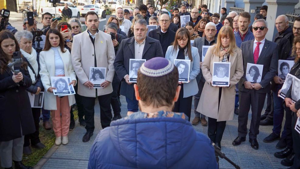 Acto en la sede de la Asociación Israelita de Beneficencia de Resistencia
