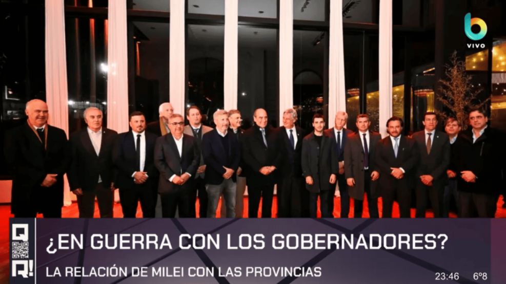 Javier Milei, ¿en guerra con los gobernadores?