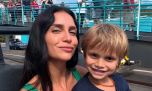 Zaira Nara quiso imponer su look sporty chic, pero su hijo la trajo de vuelta a la realidad: "¿Qué hacés?"