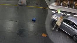 Atropelladas en estación de servicio