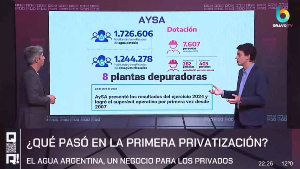AySA, rumbo a su privatización
