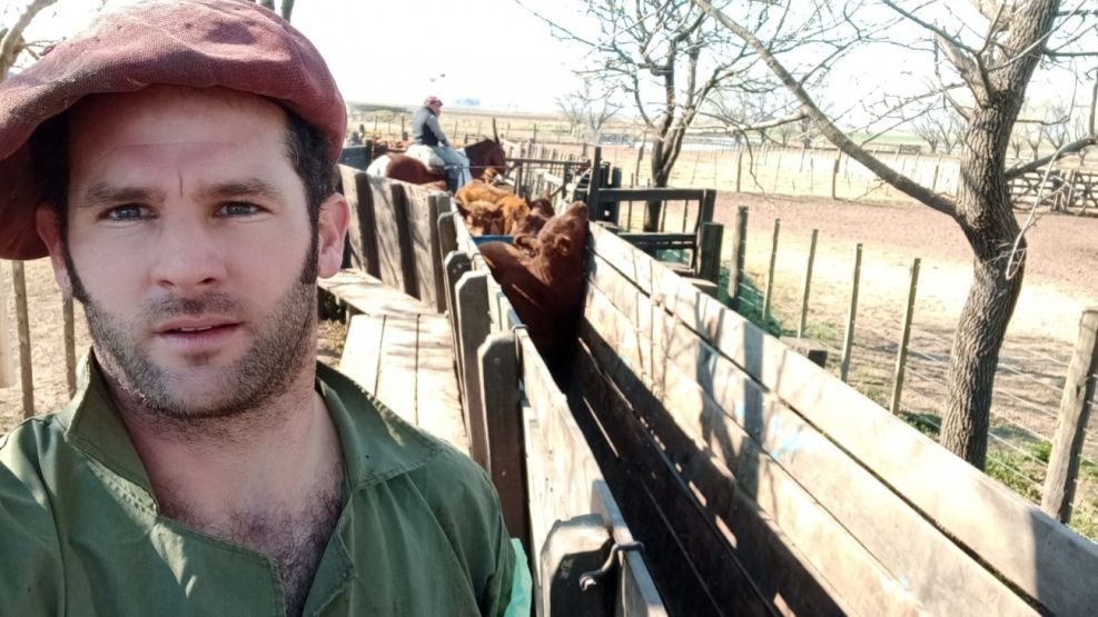 Productor en el campo