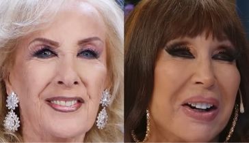 Mirtha Legrand y Moria Casán