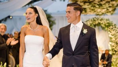 Oriana Sabatini y Paulo Dybala