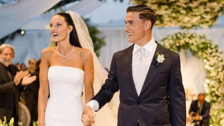 Oriana Sabatini y Paulo Dybala