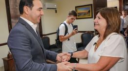 Gustavo Valdés y Patricia Bullrich