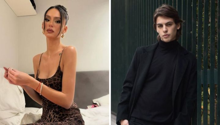 Juanita Tinelli y Benicio Gravier, listos para la boda: los hijos de Valeria Mazza y Marcelo Tinelli posan vestidos de novios