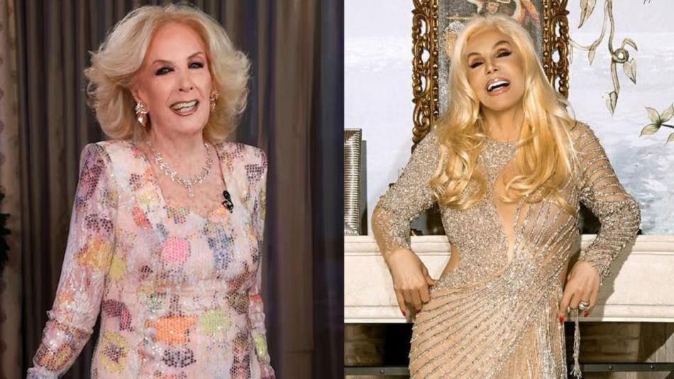 Mirtha Legrand y Susana Giménez celebraron juntas el Día del Amigo: así fue el gran banquete de las divas