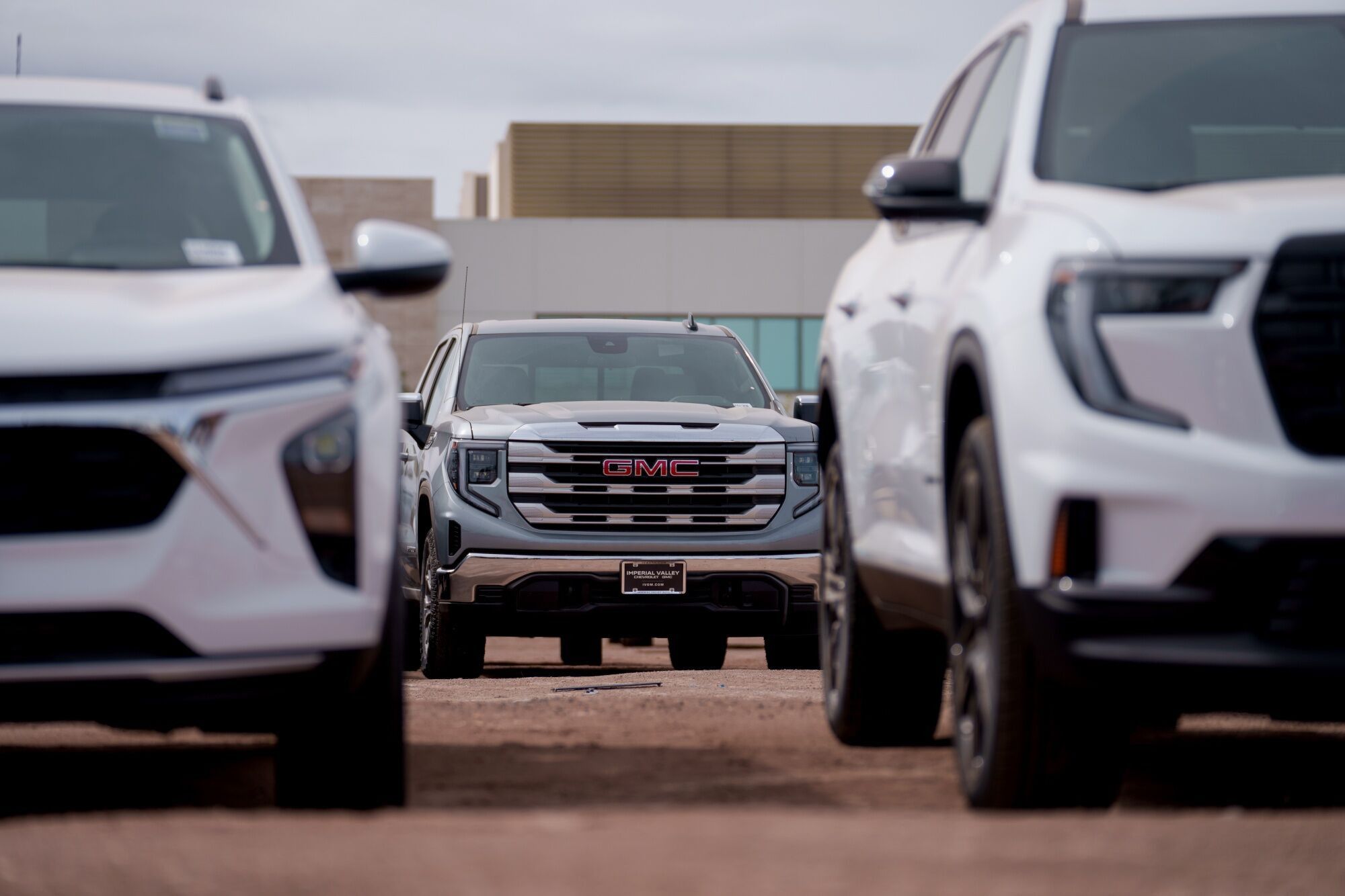 GMC trucks.