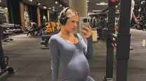 Los 4 looks "mom fit" con los que Eva Bargiela se animó a volver al gimnasio embarazada