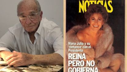El fotógrafo, creador de la imagen que se convirtió en el símbolo de la frivolidad menemista, recuerda el día de la producción. "Ella siempre estuvo agradecida", asegura a sus casi 90 años.