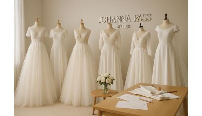 Johanna Pass: la diseñadora que transforma sueños en vestidos de novia