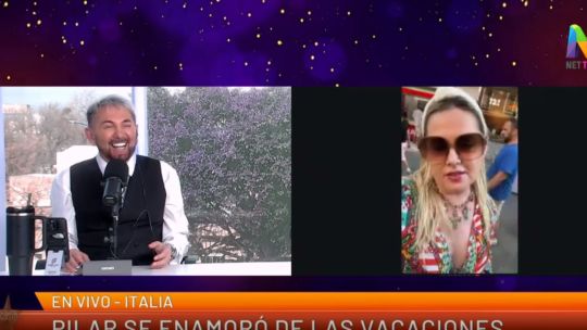 Daniel Casalnovo y Pilar Smith