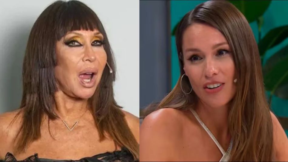 Moria Casán y Pampita