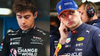Franco Colapinto y Max Verstappen
