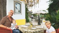 Marley junto a Mirko y Milenka en Portugal: "Me faltó que mi papá conociera a mis hijos"