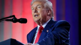 President Trump Delivers Remarks At AI Summit In Washington DC