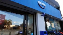 Fachada de heladeria Grido