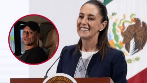 Claudia Sheinbaum y Chicharito Hernández
