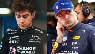 Franco Colapinto y Max Verstappen