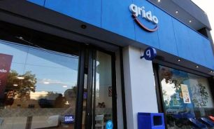 Fachada de heladeria Grido