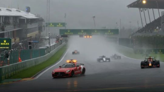 Pronostican “condiciones caóticas” para el Gran Premio de Bélgica: podría repetirse la pesadilla de 2021