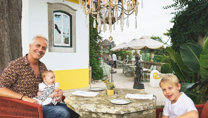 Marley junto a Mirko y Milenka en Portugal: "Me faltó que mi papá conociera a mis hijos"