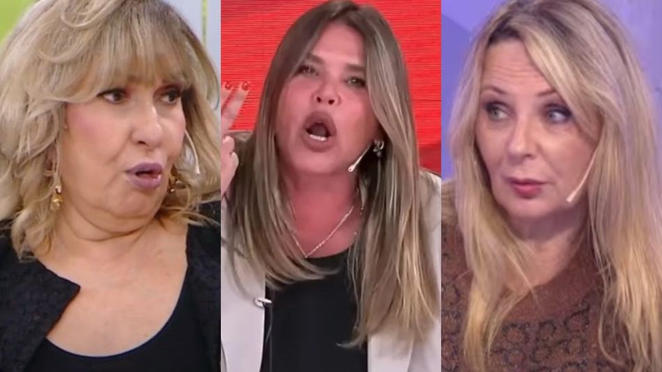 Georgina Barbarossa, Nazarena Vélez y Evelyn Von Brocke