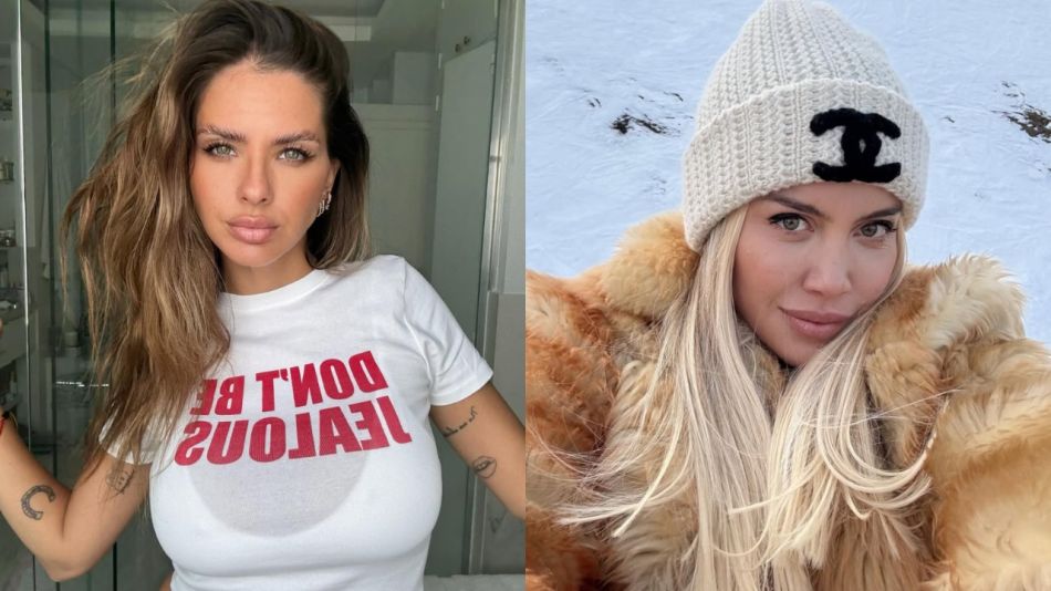 La China Suárez y Wanda Nara