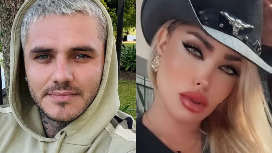 Mauro Icardi y Natasha Rey