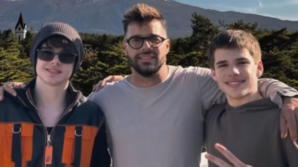 Ricky Martin, Valentino Martin, Matteo Martin