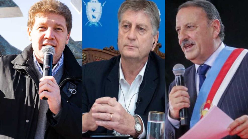 Gustavo Melella, Sergio Raúl Ziliotto y Ricardo Quintela 20250722
