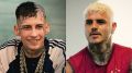 L-Gante y Mauro Icardi