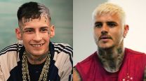 L-Gante y Mauro Icardi