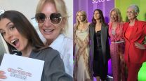  Yanina y Lola Latorre junto a Jamie Lee Curtis y Lindsay Lohan