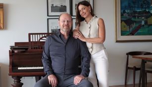 Gustavo Grobocopatel y Verónica Cangemi