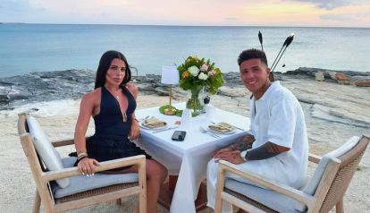 Valentina Cervantes y Enzo Fernández