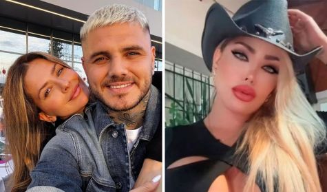 Mauro Icardi, la China Suárez y Natasha Rey