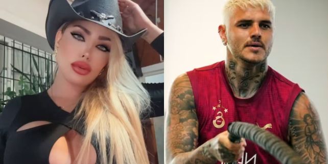 Mauro Icardi y Natasha Rey