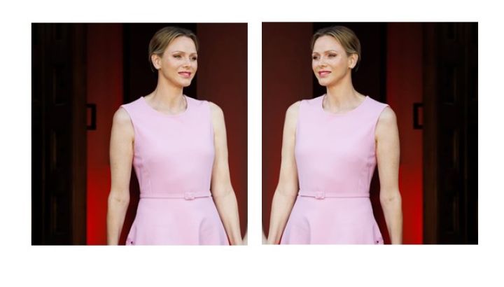 Charlene de Mónaco enseña a usar transparencias sutiles y elegantes como toda una princesa