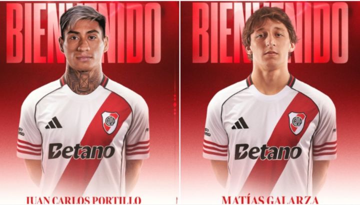 Juan Carlos Portillo y Matías Galarza