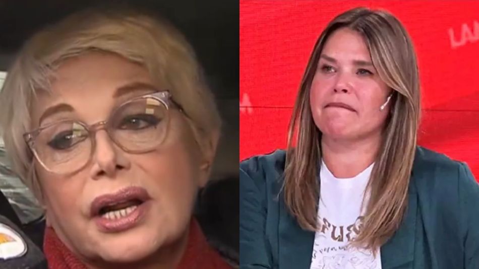 Carmen Barbieri y Nazarena Vélez