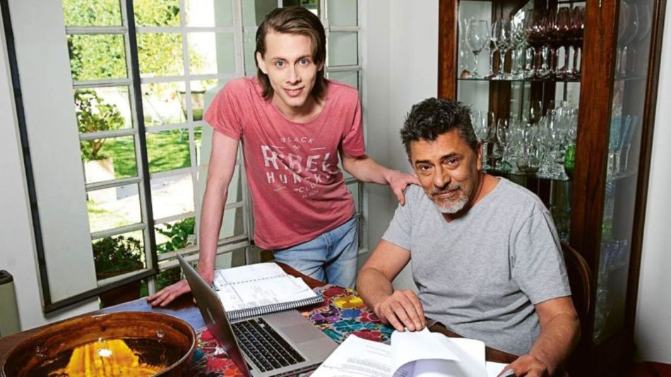 Javier Daulte y su hijo, Agustín