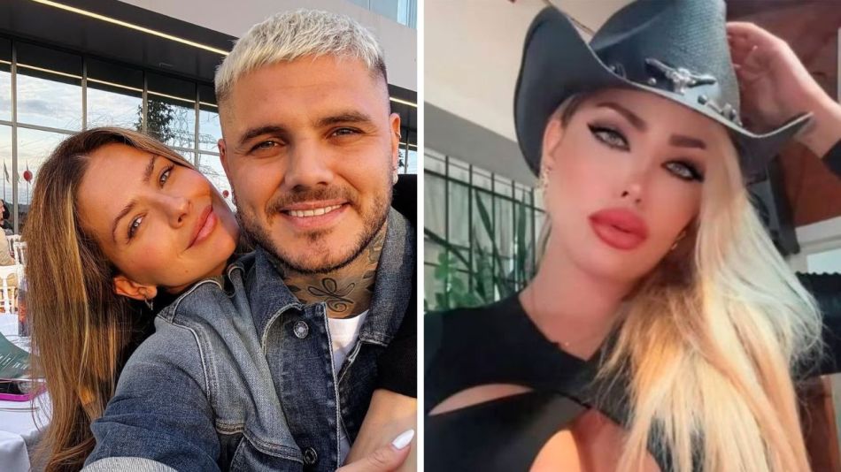 Mauro Icardi, la China Suárez y Natasha Rey