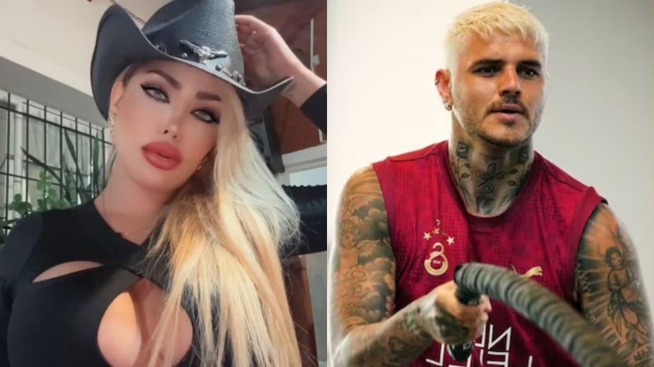 Mauro Icardi y Natasha Rey