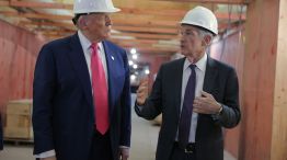 President Trump Visits Federal Reserve